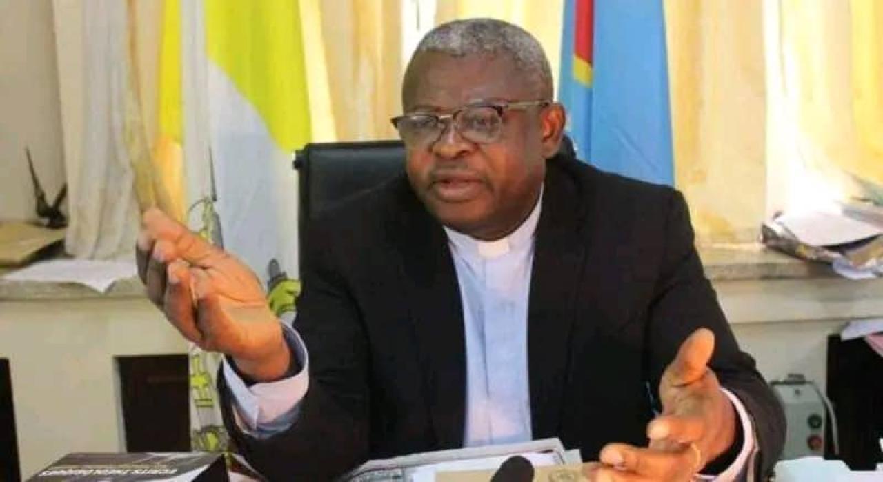 Le secrétaire général de la CENCO , Mgr Donatien Nshole