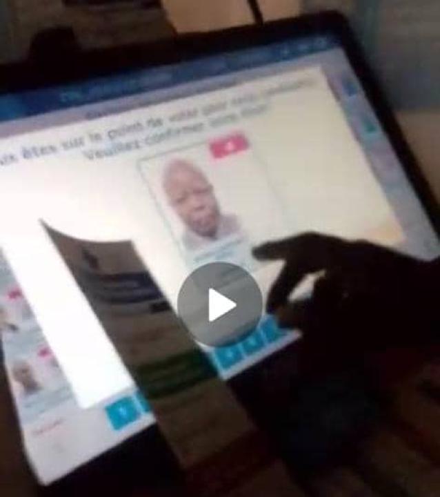 Capture d'écran de la vidéo devenue virale sur les réseaux sociaux