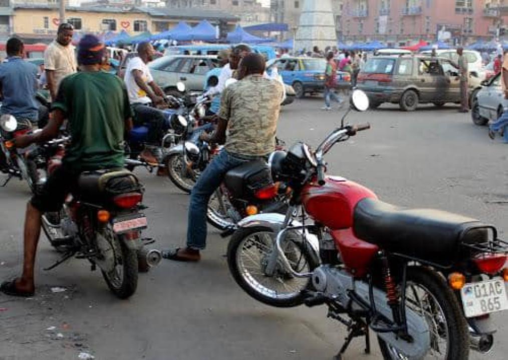 Taximen moto oeuvrant dans la ville de Goma [photo d'illustration]