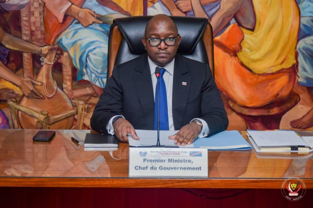 Le Premier Ministre Sama Lukonde