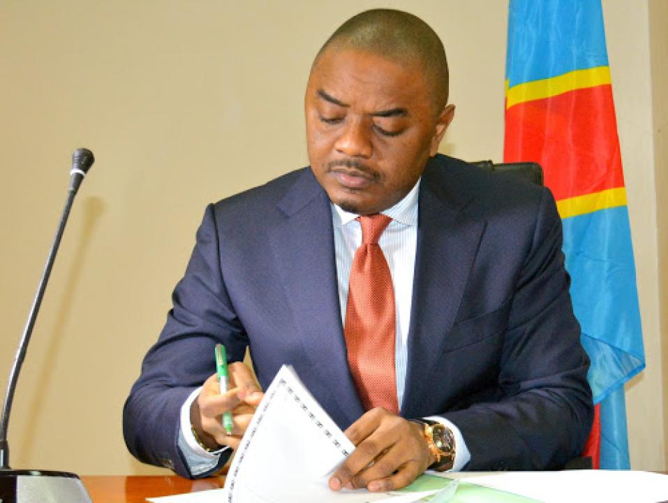 Germain Kambinga, président du regroupement politique le Centre