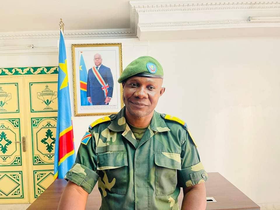 Lieutenant-Colonel Njike Kaiko Guillaume porte-parole des Forces Armées de la RDC en province du Nord-Kivu