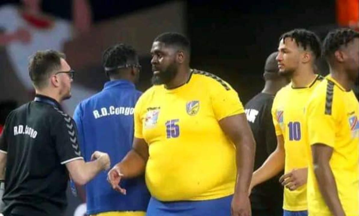 Les Léopards handball de la RDC et un membre du staff technique. [Photo d'illustration]