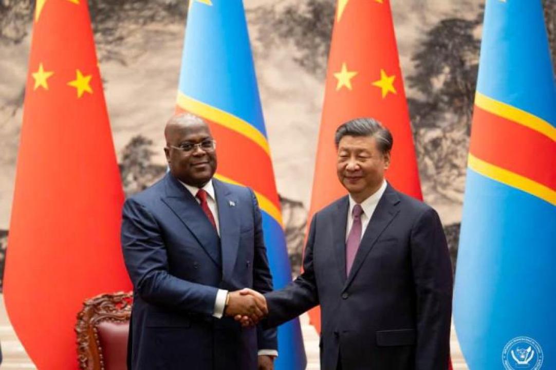 Le Président congolais Félix Tshisekedi et son homologue chinois Xi Jinping. [Photo d'illustration]