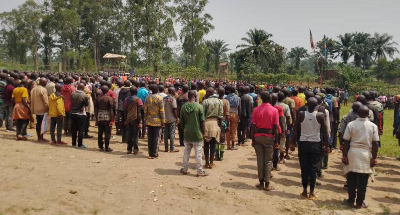 Plus de 700 jeunes fuyant le recrutement forcé du M23 adhèrent au sein des FARDC pour défendre le drapeau national.