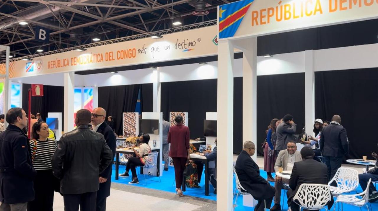 Le stand de la RDC lors de la 43ème édition de la Foire Internationale du tourisme