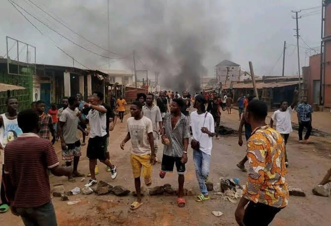 Manifestation à Kimpese dans la province du Kongo central [ Photo d'illustration]