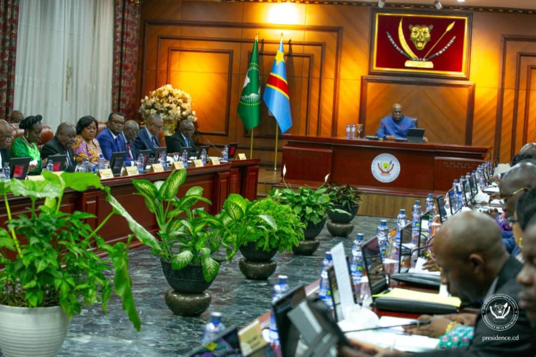 Conseil des ministres présidé par le Président de la République, Félix Tshisekedi