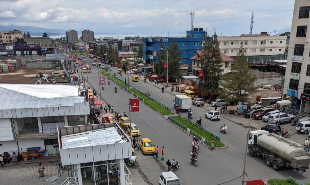 La ville de Goma Chef lieu de la province du Nord-Kivu [photo d'illustration]