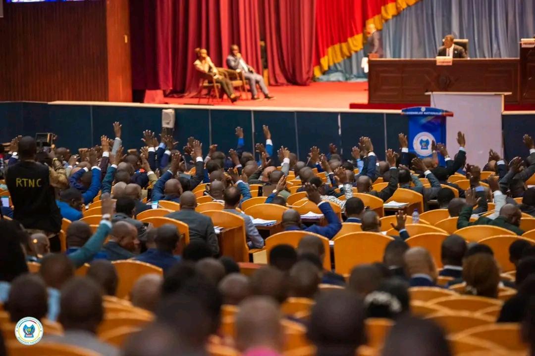 Les députés nationaux dans une plénière à l'Assemblée nationale.