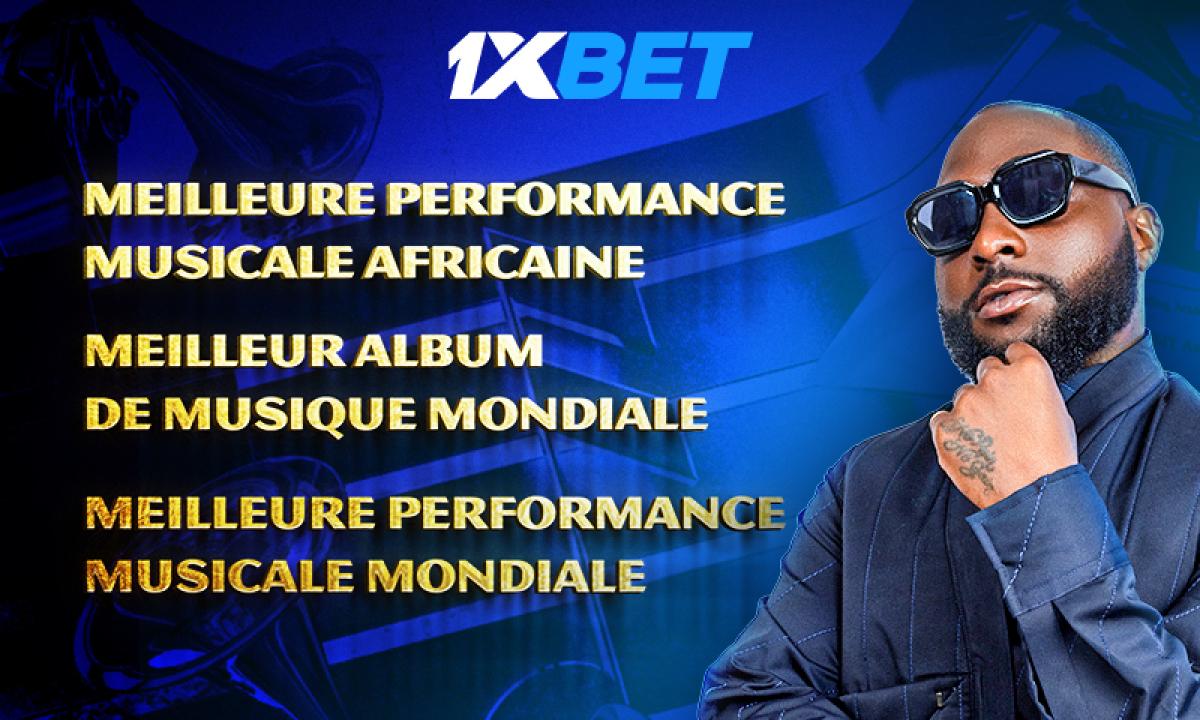 L'ambassadeur de 1xBet, Davido, a décroché 3 nominations aux Grammy Awards
