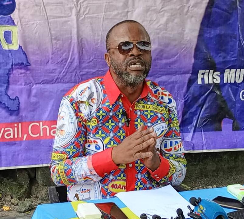 Fils Mukoko, président de l'Armée des Bâtisseurs Tshisekedistes.