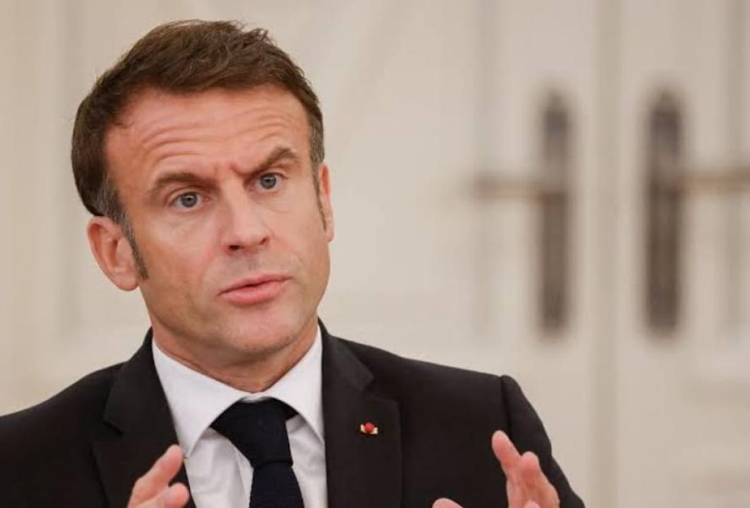 Le président Français Emmanuel Macron