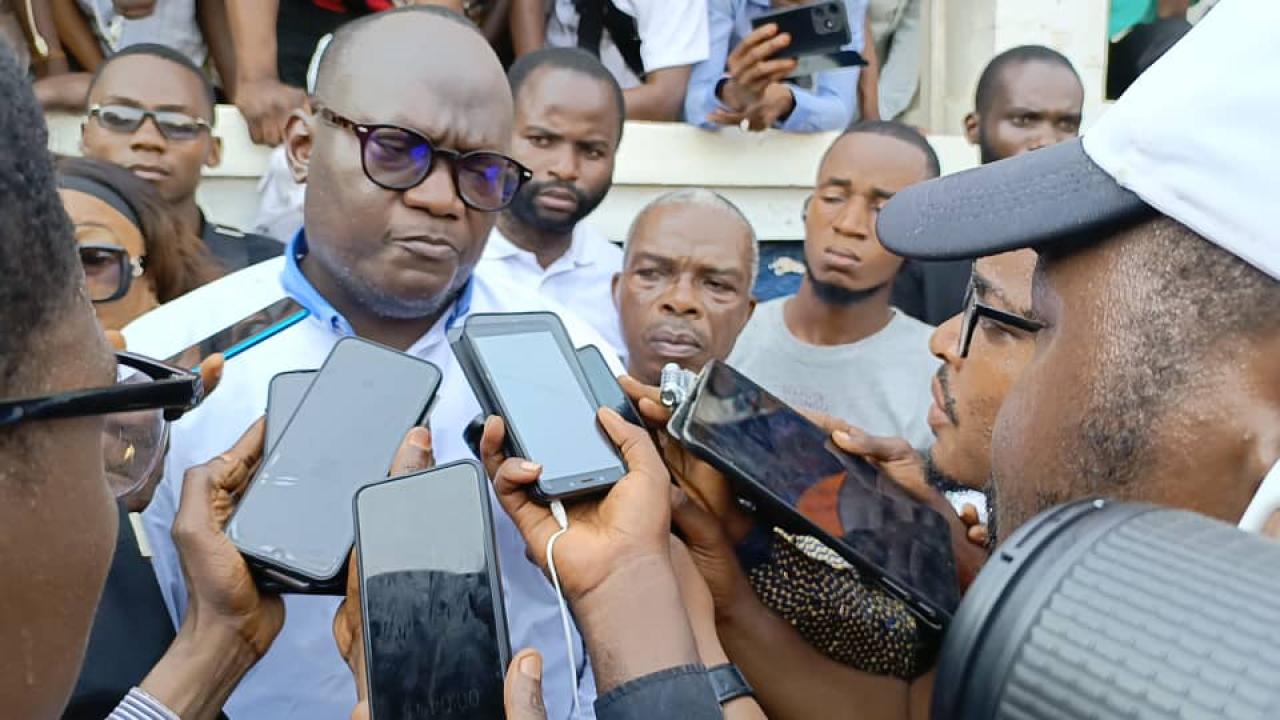 Le député national Guy Mafuta Kabongo, candidat gouverneur au Kasaï.