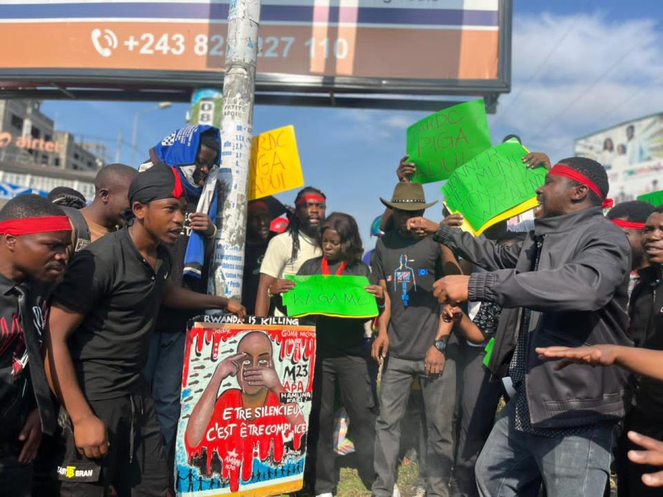 Les mouvements citoyens dans la manifestation dans la rue à Goma [photo d'illustration]
