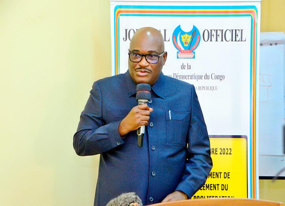 Le secrétaire exécutif de CENAREF, Adler Kisula