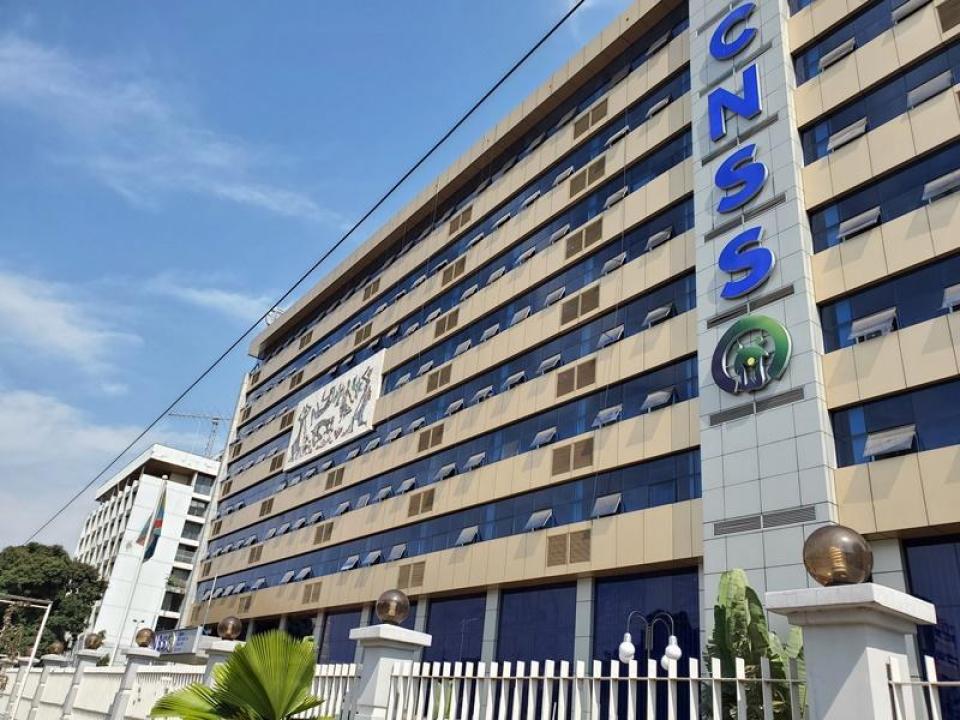 Le bâtiment de la CNSS (Caisse nationale de sécurité sociale)