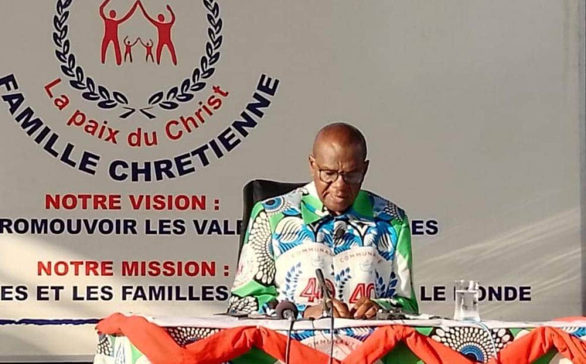 Léon BOTOLO MAGOZA, Berger de la Communauté Famille Chrétienne.