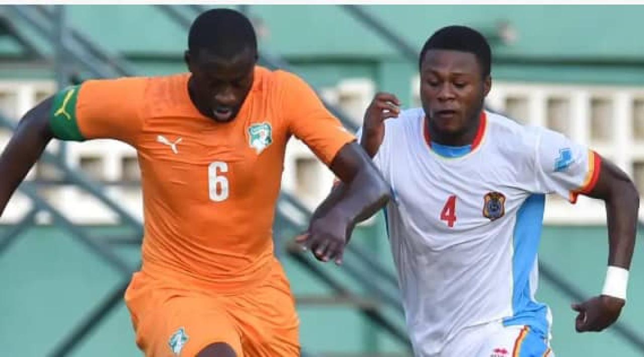 Yaya Touré et Chancel Mbemba en duel, au stade Félix Félix Houphouët-Boigny d'Abidjan. [Photo d'illustration]