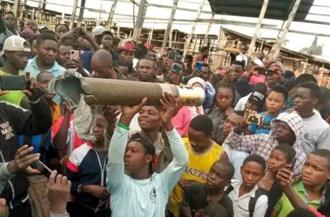 Panique à Goma après explosion d'une bmbe larguée par les M23 à Mugunga
