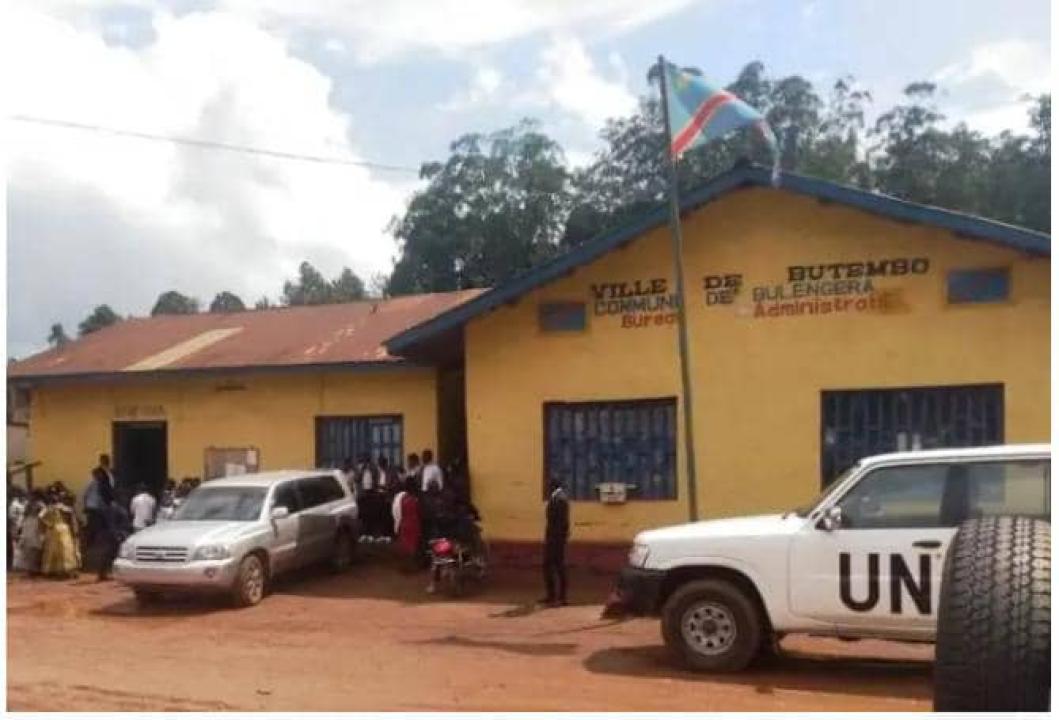 Siège administratif de la Commune de Bulengera en ville de Butembo au Nord-Kivu