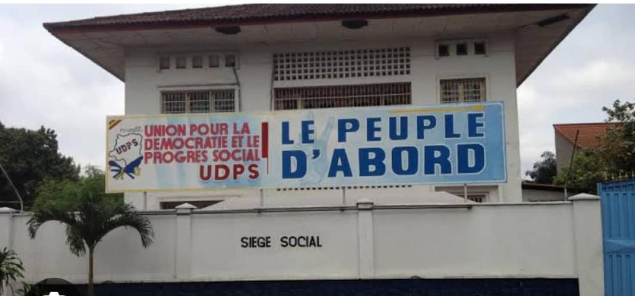 Bâtiment abritant le siège national de l'UDPS/Tshisekedi