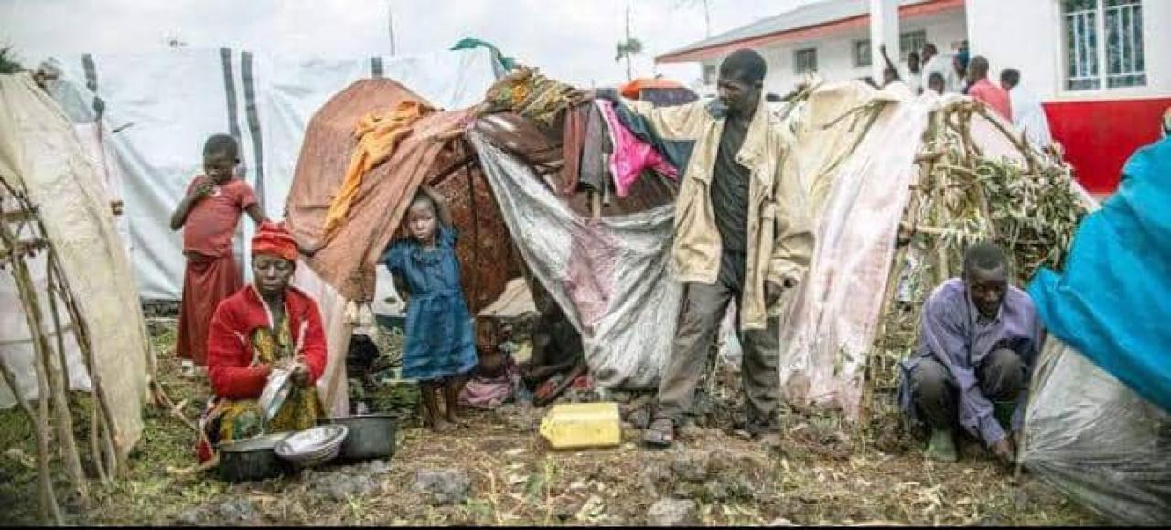 La vie des populations ayant fui la guerre du M23 au Nord-Kivu.