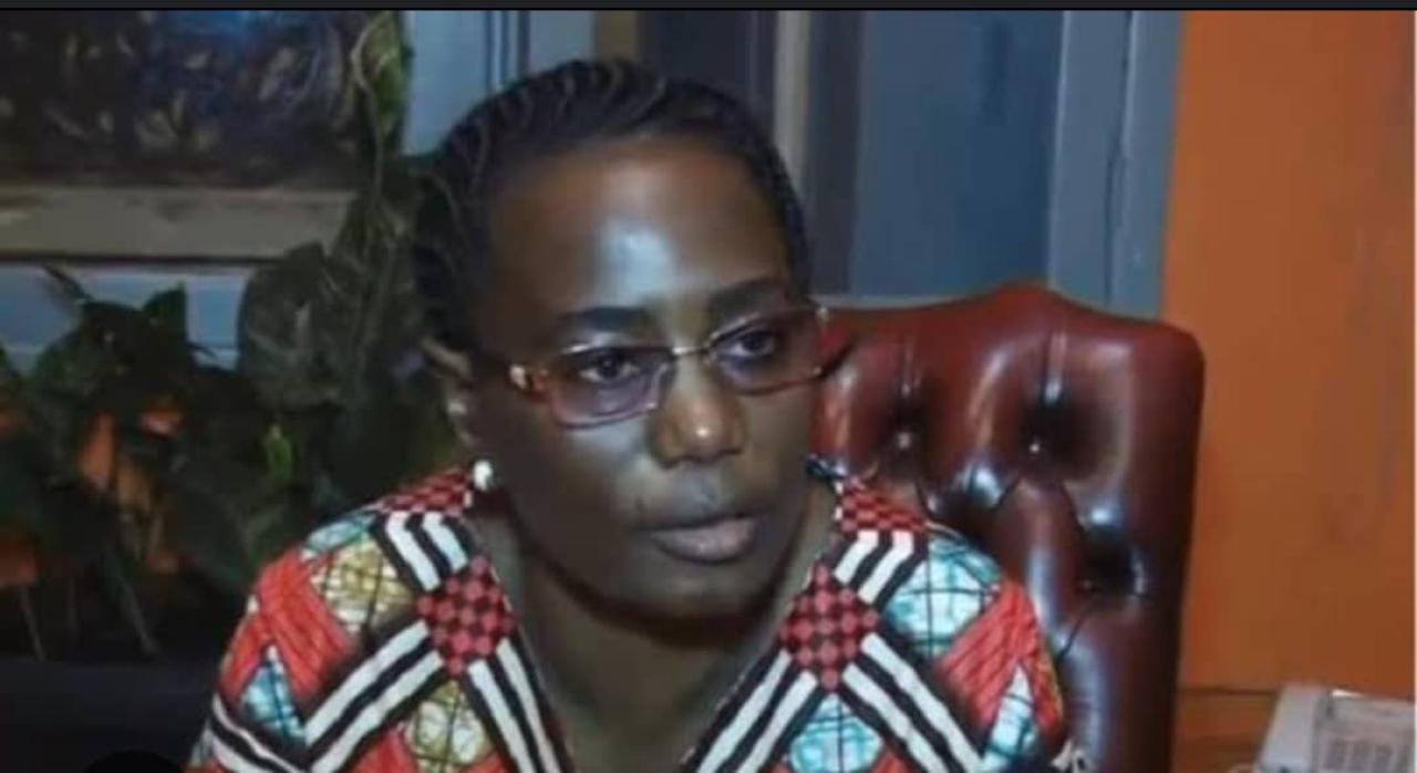 La présidente de la fondation Mzee Laurent Désiré Kabila