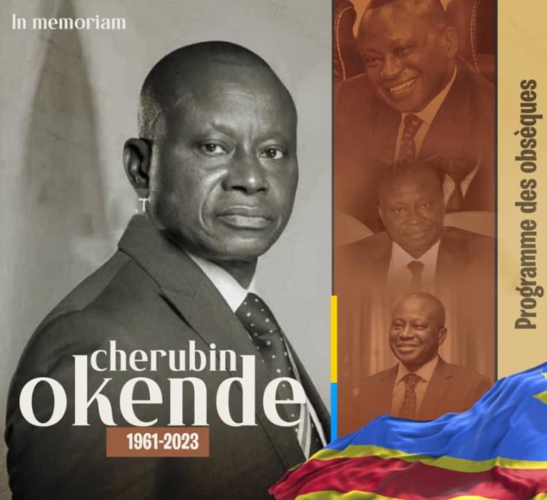 Visuel des obsèques du Chérubin Okende