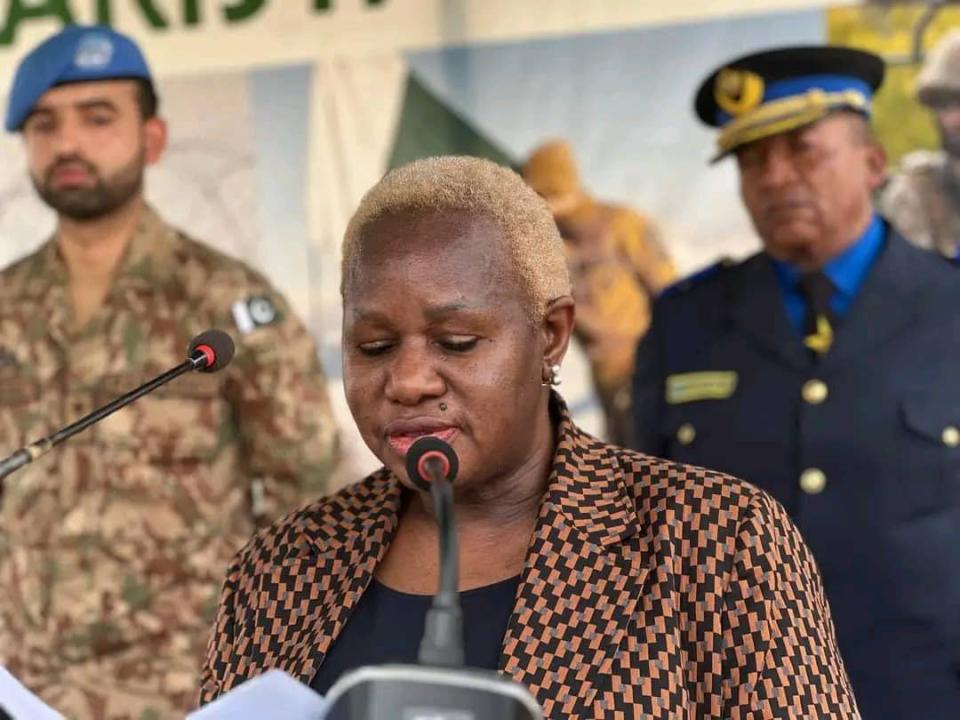 Bintou Keita,  représentante spéciale du secrétaire général des Nations-Unies [Photo d'illustration]