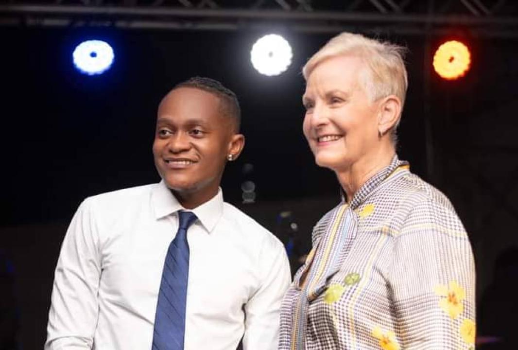 Innoss'b et la Direction Exécutive du PAM Cindy McCain. [Photo d'illustration]