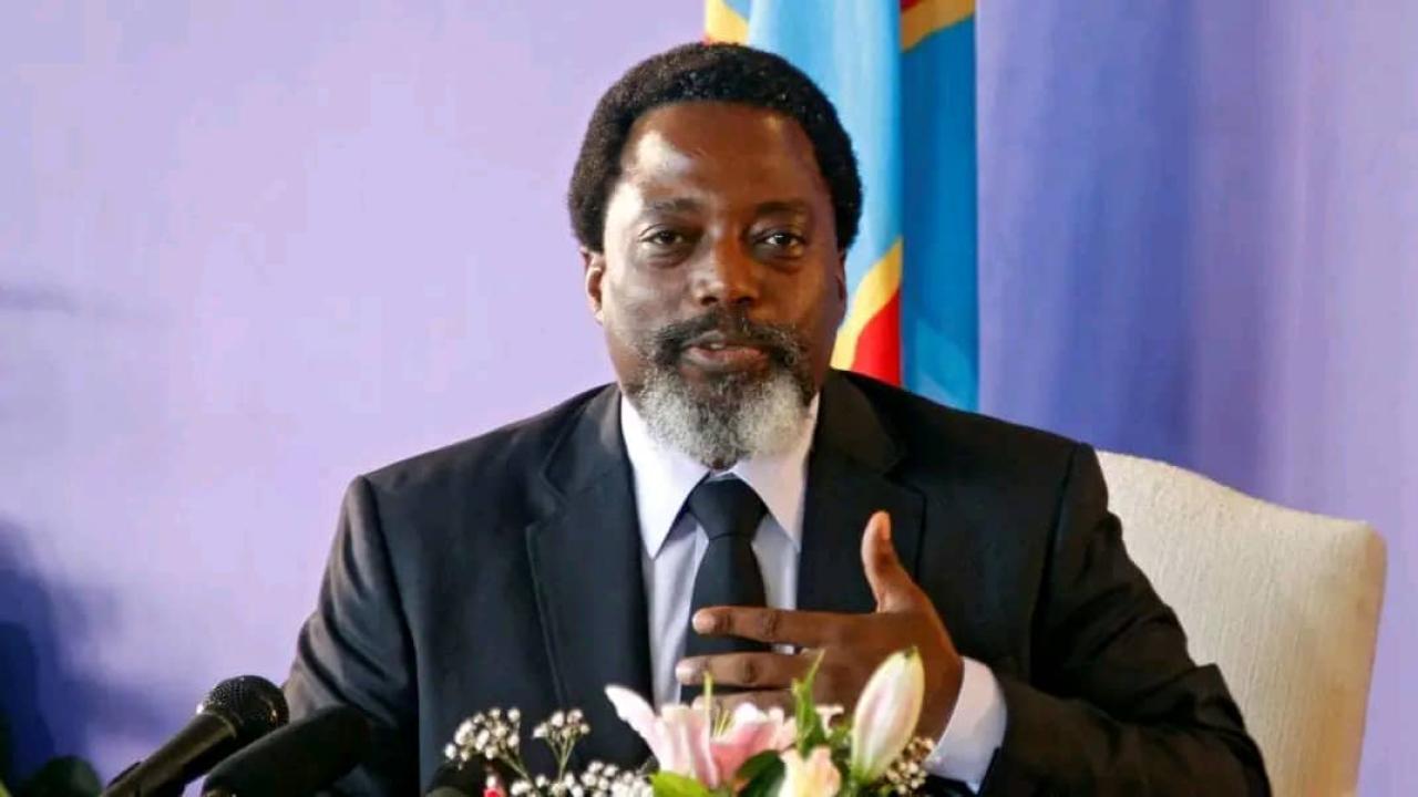 Le sénateur à vie et autorité morale du PPRD Joseph Kabila.