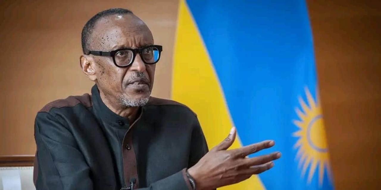 Le président Rwandais Paul Kagame