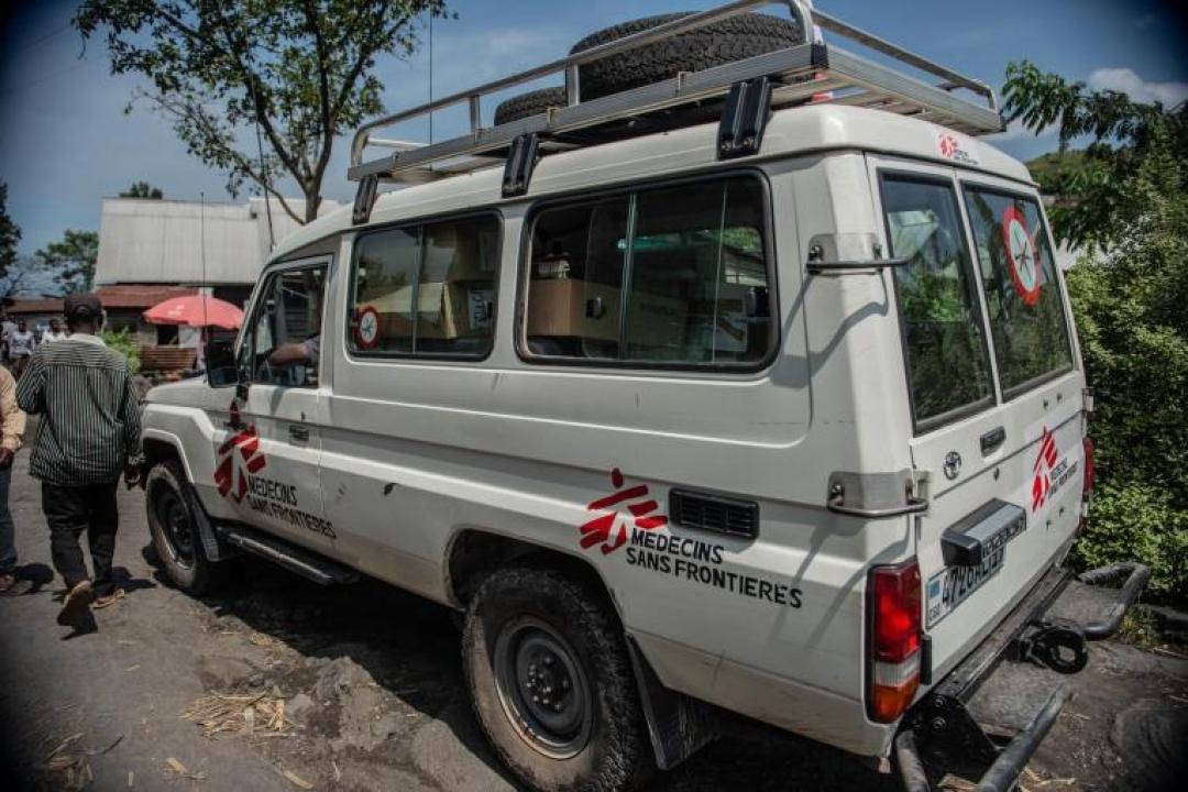 Un véhicule de l'ONG Internationale MSF [Photo d'illustration]