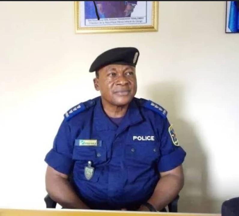 le Commissaire Supérieur Principal IDUMA MULENGO Patrick, Administrateur du Territoire de Nyiragongo [photo d'illustration]