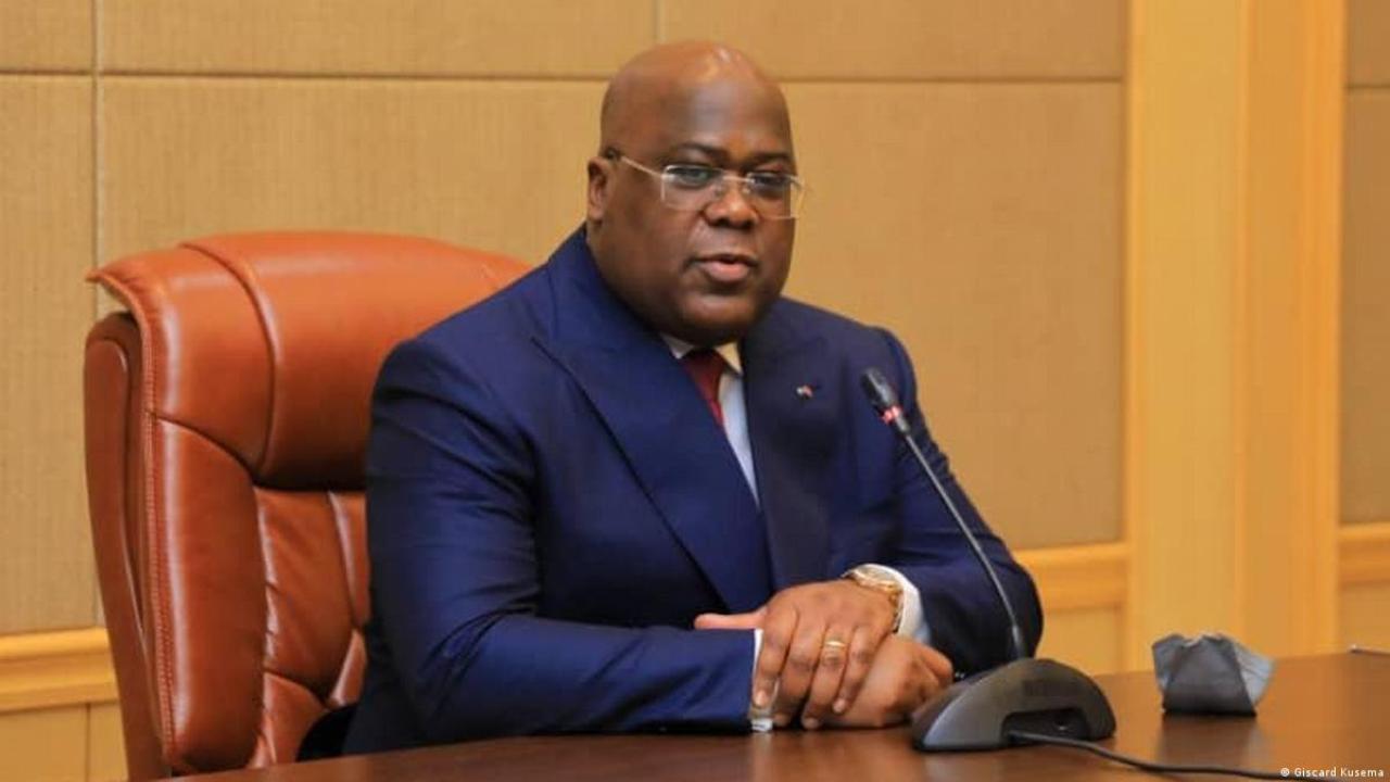 Le chef de l'État congolais, Félix Antoine Tshisekedi Tshilombo