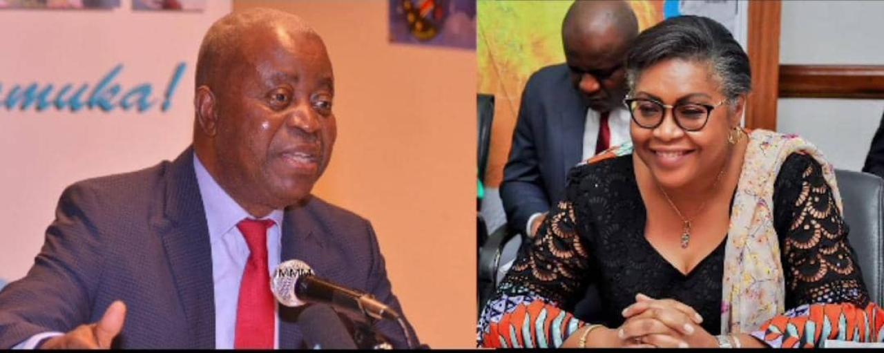 Le Premier ministre honoraire Adolphe Muzito et la Première ministre Judith Tuluka Suminwa
