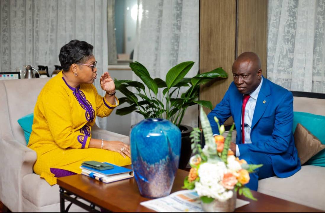 Tête à tête entre la nouvelle cheffe du gouvernement Judith Tuluka et l'Informateur Augustin Kabuya.