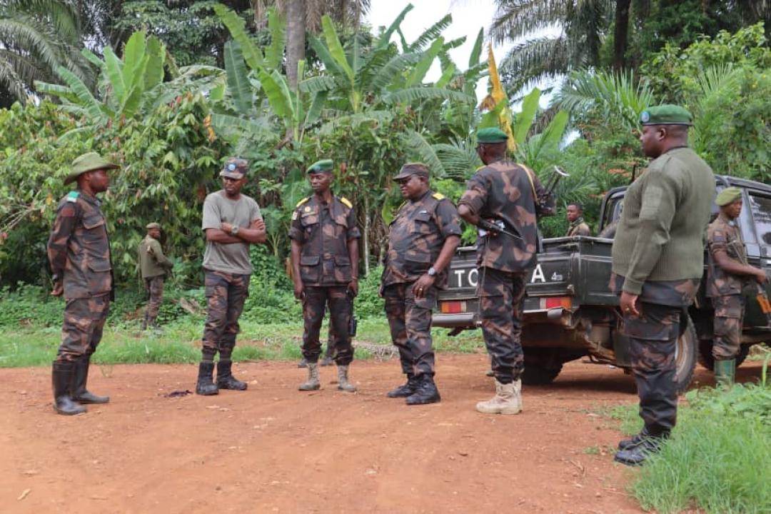 Les forces armées de la RDC en patrouille de combat dans la région de Beni au Nord-Kivu [photo d'illustration]