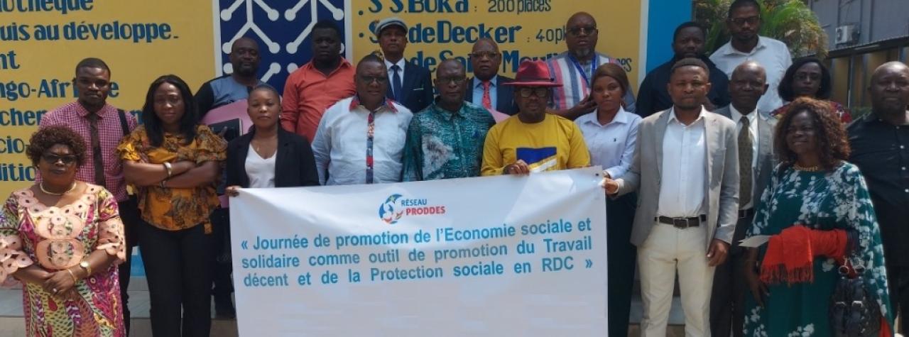 Le Groupe de Travail Citoyen de la Société Civile pour la Promotion de l'Économie Sociale et Solidaire en RDC.