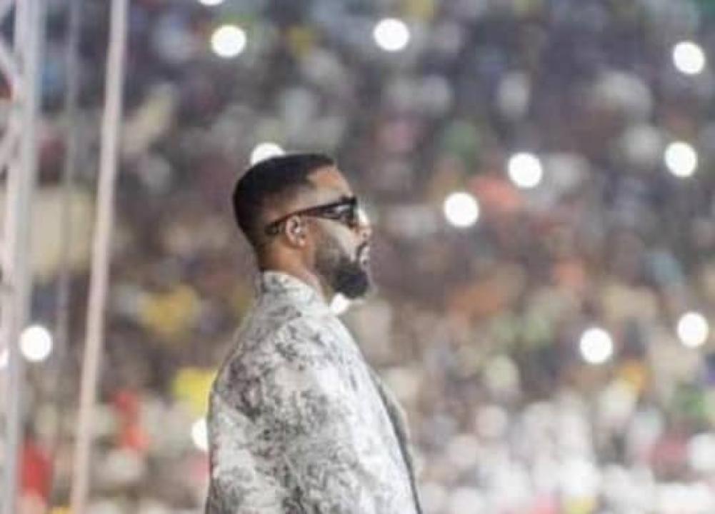 Fally Ipupa lors de son concert du 29 octobre 2022 au Stade des Martyrs. [Photo d'illustration]