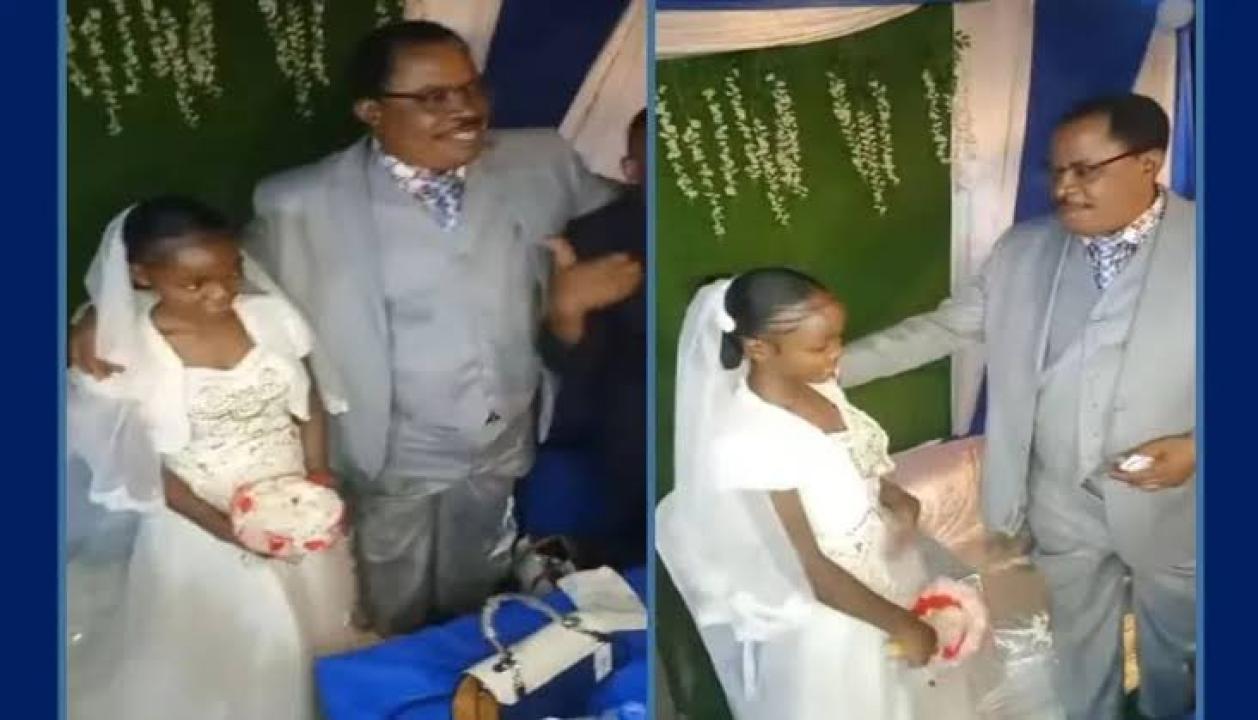 Le pasteur Pierre Kas Kasambakana lors de son mariage à Moanda [ photo d'illustration]
