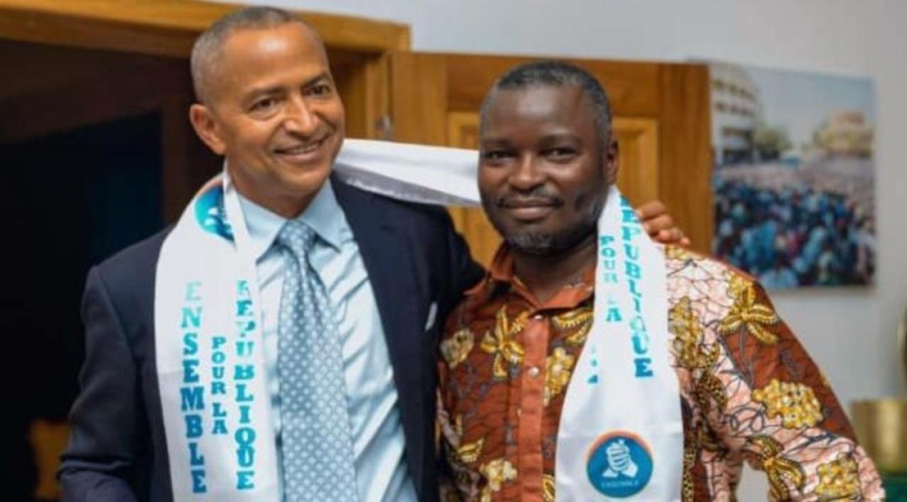 Moise Katumbi et le député national Iracan Unen [Photo d'illustration]
