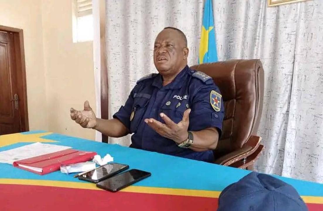 Le Commissaire Supérieur Faustin Kamanda Kapend, maire de la ville de Goma [photo d'illustration]