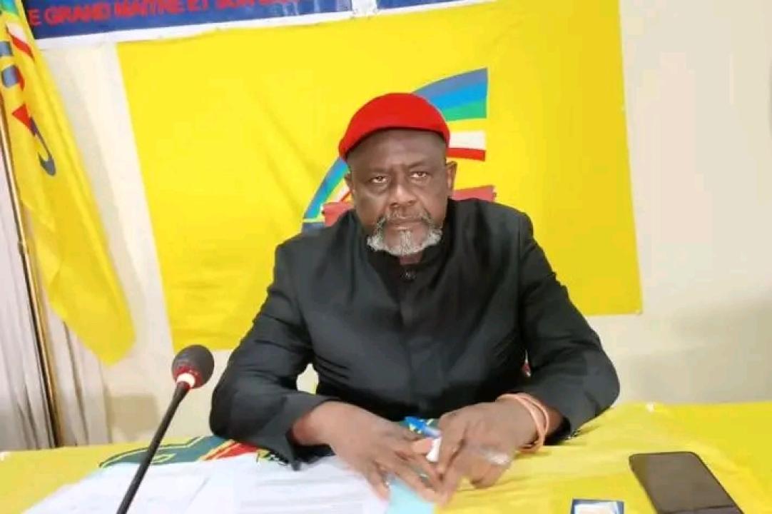 Franck Diongo Shamba, président national du MLP -Mouvement Lumumbiste progressiste-.