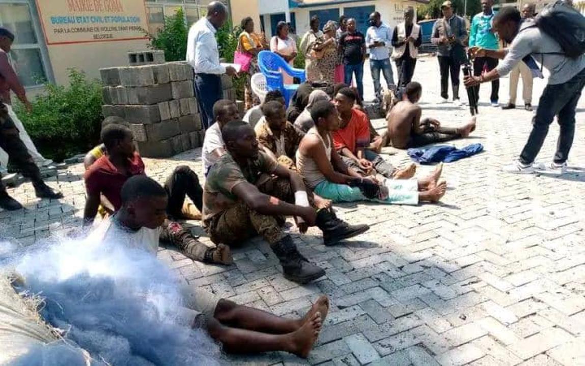 Un réseau des faux wazalendo opérant dans la ville de Goma démantelé par les services de sécurité.