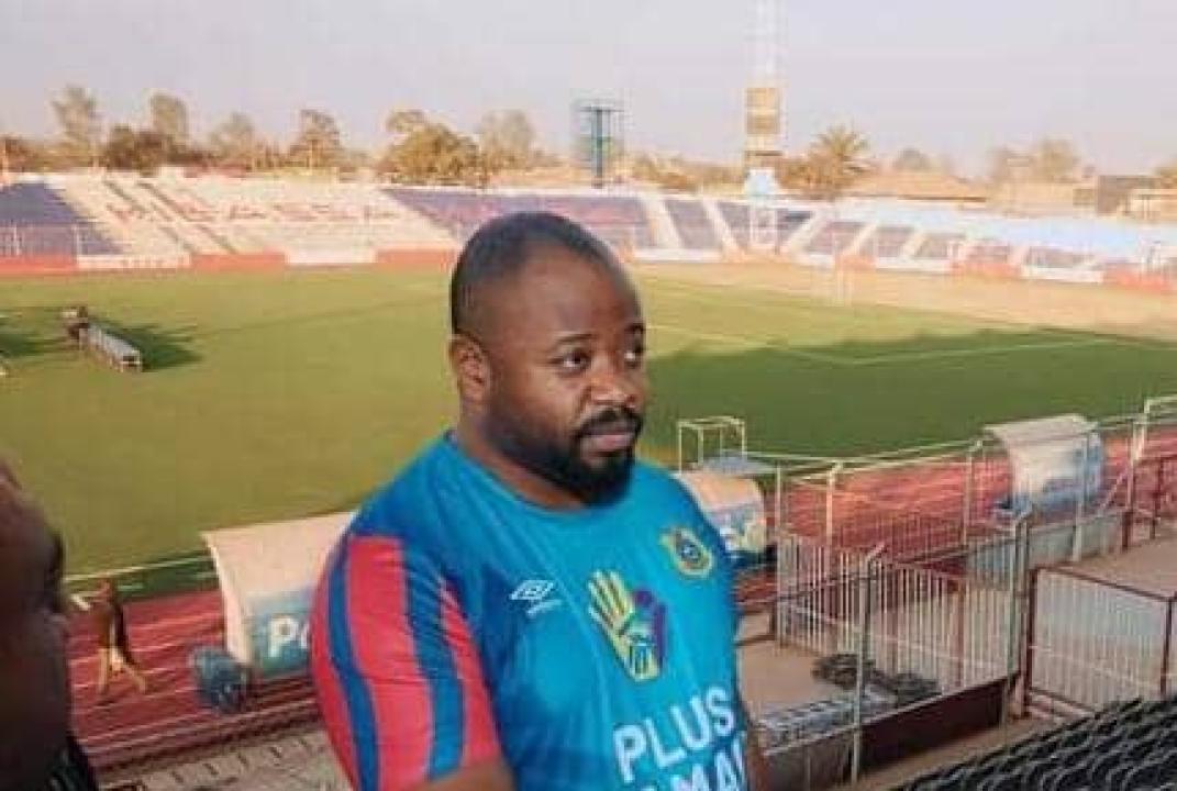 Moïse Mbiye au stade Kibassa Maliba de Lubumbashi. [Photo d'illustration]