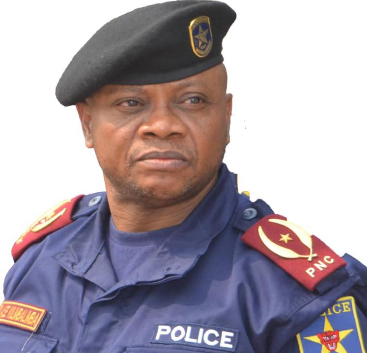 Blaise Mbula, Commissaire divisionnaire adjoint de la PNC-Kinshasa.