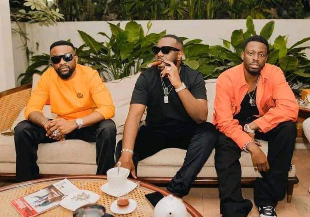 Fally Ipupa, GIMS et Dadju à Kinshasa. [Photo d'illustration]