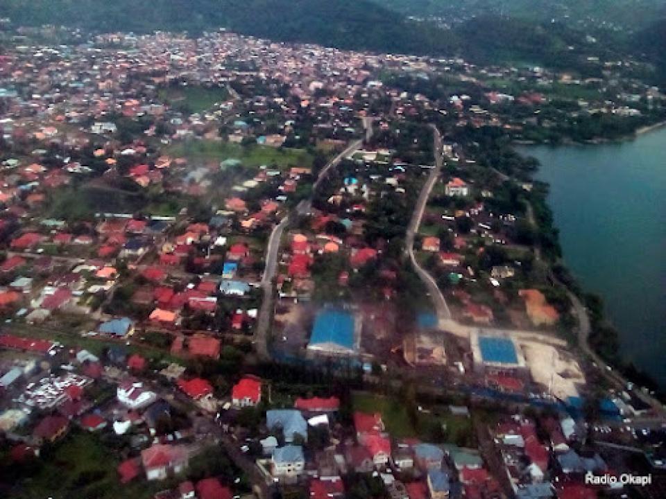 Vue aérienne de la ville de Goma [photo d'illustration